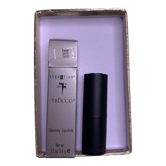 Sebastian Trucco Identity Lipstick New in Box Old Stock Fatal - Picture 1 of 2